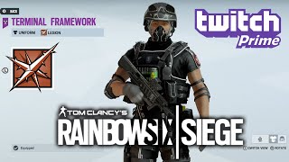 Lesion Twitch Prime Bundle  Rainbow Six Siege [upl. by Arreyt605]