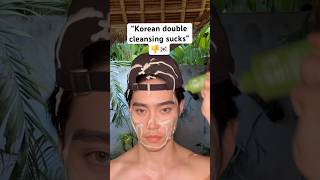 This is the BEST way to clean your face ft Beplain Peeling gel koreanskincare beplain shorts [upl. by Kirshbaum]