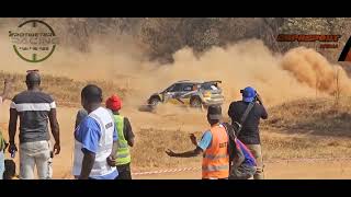 JJ Potgieter vs Karan Patel ZambiaInternationalRally 🇿🇲 2024 [upl. by Harpole]