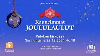 Kauneimmat joululaulut 22122024 klo 18 Palokan kirkossa [upl. by Gannon]