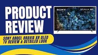 Sony A80CL BRAVIA XR OLED 4K HDR Google TV  Review amp Detailed Look [upl. by Kimberli]