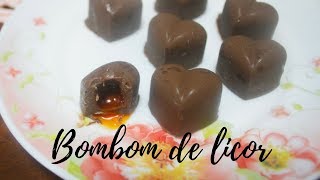 COMO FAZER BOMBOM DE LICOR FÁCIL  Série Páscoa Clauzinhando105 [upl. by Eelitan]