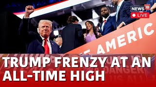 US News LIVE  Donald Trump RNC Final LIVE  Donald Trump Live Speech  USA  N18G  Live News [upl. by Judas]