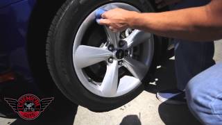 Quick Wheel amp Tire Detailing  Chemical Guys Wheel Guard VRP Dressing Mustang GT [upl. by Yniattirb230]