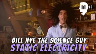 Bill Nye The Science Guy on Static Electricity [upl. by Oilegor]