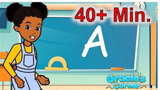 ABC Song  More Kids Songs amp Nursery Rhymes  Gracie’s Corner [upl. by Fransisco]