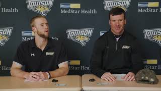 Full Press Conference Following Towson Mens Lacrosse Victory Over Hofstra [upl. by Kulseth36]