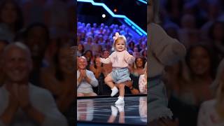 Worlds Best Dance by a Baby Girl Wows the Judges on AGT 😍 agt shorts [upl. by Melissa369]