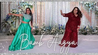 Bamb Aagya Amie amp Manits Wedding Dance Performance  Sangeet Night [upl. by Giorgio597]