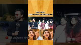 Vijayawada Anchor ramu publictalk funny logical question trending vijayawada pothinaramu shorts [upl. by Eel]