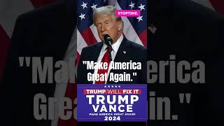 WATCH President Trump makes victory speech in Florida quotMake America Great Againquot [upl. by Arotak]