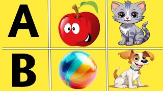 B For Boll।A B C D Song।Abcdefg।Enghlish Alphabet Song For Kids।Enghlish Alphabet Song।A For Apple । [upl. by Onibla]