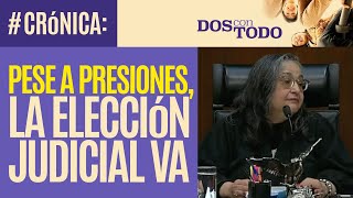 Crónica ¬ Pese a presiones la Corte desestima impugnación a Reforma Judicial [upl. by Pan160]