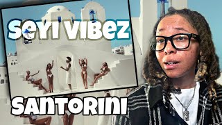 Beautiful Everything🔥LoftyLiyah Reacts To Seyi Vibez  Santorini [upl. by Anined554]