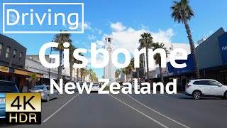 Driving tour Gisborne New Zealand 4K [upl. by Kinsler]