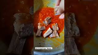 begun apu diye churi shutki shutkirecipe chittagong shortvideo [upl. by Seugirdor]