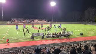 Mountain Ridge High School Marching Band at MMBA Western Regionals at Linganore on 102624 [upl. by Aisatna149]