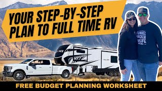 How to Plan for FullTime RV Living The Ultimate 2024 StepbyStep Guide [upl. by Leuqar394]