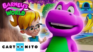 Clean Up 💜 Meet Barney  Barneys World  Cartoon Network Asia [upl. by Onailil]