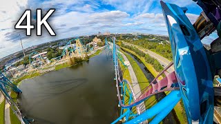 Mako horizon leveled front seat onride 4K POV SeaWorld Orlando [upl. by Assirim]