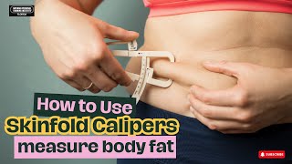 What is the skin fold caliper  How to Use Skinfold Calipers for Body Fat Measurement [upl. by Alikam]