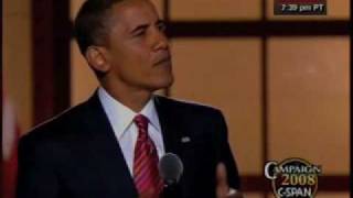 Barack Obama Accepts Democratic Nomination [upl. by Nesnah]