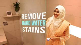 How To Get Rid Of Hard Water Stains From Glass [upl. by Heymann]