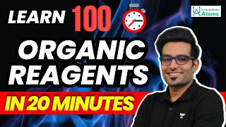 Learn 100 Organic Reagents in 20 Minutes  Ashwani Tyagi [upl. by Itaws]