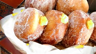 DELICIOSAS DONAS RELLENAS DE CREMA PASTELERA 👌🏻 SIN HORNO Y MUY FÁCILES [upl. by Ester]