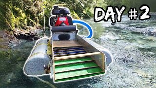 Trying The MINI DREDGE On The New Zealand Gold Claim [upl. by Ward]