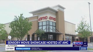 Sensory movie held at AMC in Altoona for children with Autism [upl. by Ahsiket]