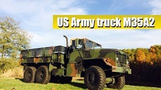 USA Army truck M35A2  maximum throughput [upl. by Eelymmij]