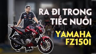 Yamaha FZ150i Quá Trâu Bền Đẹp quotRA ĐI TRONG TIẾC NUỐIquot  Lê Văn Phong [upl. by Namialus]