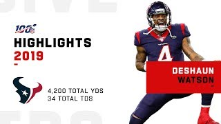 Deshaun Watson Full Season Highlights  NFL 2019 [upl. by Edouard]