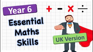 Year 6 Maths Lesson Uk 2021  The Maths Guy  UK EDITION [upl. by Nod]