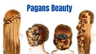 ❤️ Easy Elegant Classy Low Braided Bun  French Roll  Braided Half Up Hairstyles [upl. by Desmond]