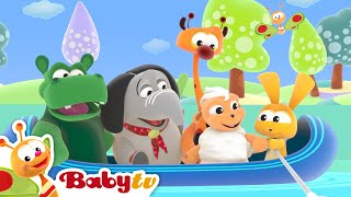 Ro ro ro din båt 🛶  Barnerim og sanger for barn 🎵 babytvno [upl. by Sparks]