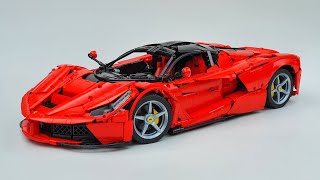 Lego Technic MOC Ferrari LaFerrari 18 Hypercar [upl. by Nett592]