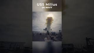 USS Milius Conducts LiveFire and Missile Strike Exercises military usnavy [upl. by Ettegirb831]