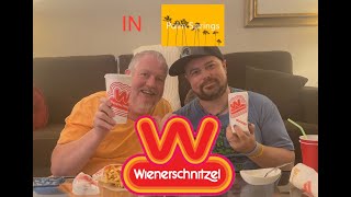 Wienerschnitzel Palm Springs  Mukbang amp Review [upl. by Aciras]