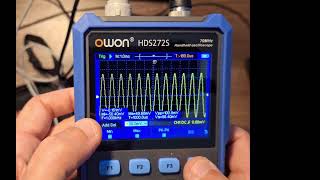 OWON HDS272S Hardwaresoftware features and demonstration [upl. by Didier388]