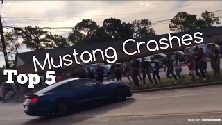 Top 5 Ford Mustang Crashes 2019 [upl. by Kieryt284]