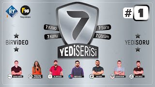 Yedi Serisi 1  7 Hoca 7 Konu 7 Soru  TYT [upl. by Airtened580]