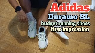 Adidas Duramo SL  Budget meal running shoes  Running shoes under Php 2000 [upl. by Haleigh]