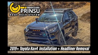 How To Install a Prinsu Roof Rack On A 20192021 Toyota Rav4 Adventure or Trd OffRoad IN DEPTH [upl. by Areivax109]