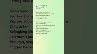 Lirik Lagu Rapsodi JKT48  rapsodijkt48 jkt48 lirikgoogle [upl. by Stets]