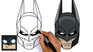 How To Draw Batman 🦇 Arkham Knight [upl. by Dunson]