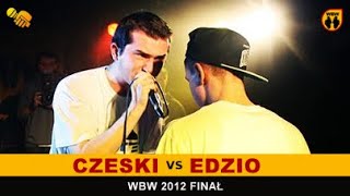 Edzio 🆚 Czeski 🎤 WBW 2012 Finał freestyle rap battle [upl. by Joselow]