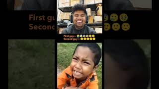 Try not to laugh😂😂trynottolaughchallengereaction funny comedy [upl. by Ilak]