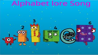 New Dozenalblocks Intro But Alphabet lore letter E number 5th place Part3 [upl. by Hplodur]